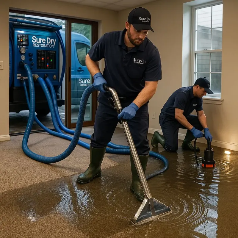 Water Extraction and Removal process in La Cienega, NM